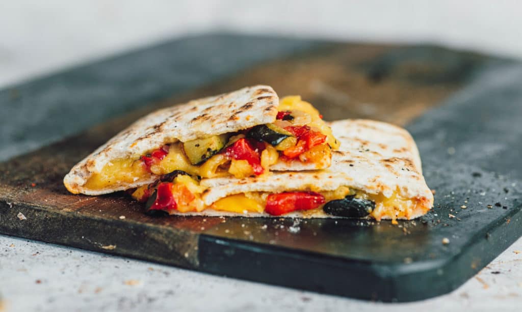 Pizzataschen auf pflanzlicher Basis