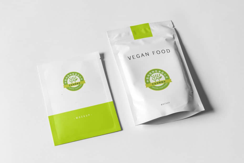 The China Vegan Society Verpackung