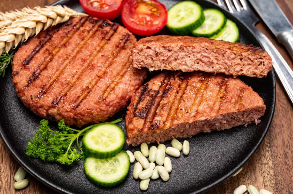 pflanzliches burgerpatty