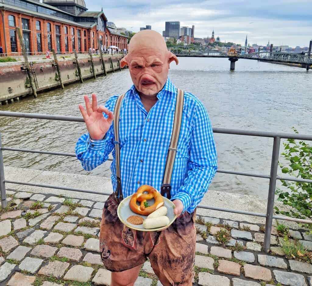 raging pig weißwurst