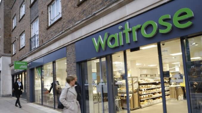 Waitrose-Filiale von außen