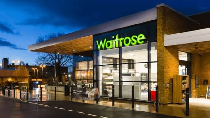 Waitrose Supermarkt Außenansicht