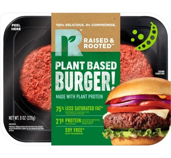 Raised & Rooted burger Tyson Foods