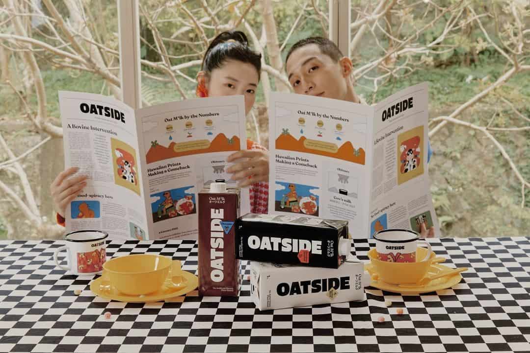 Oatside lifestyle shot breakfast table