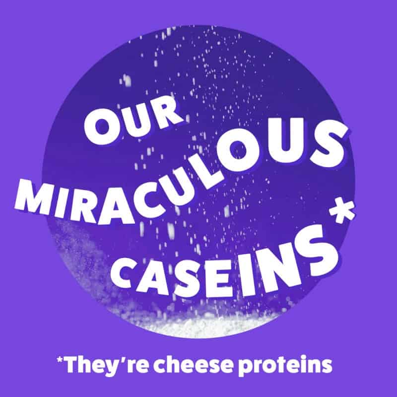 Casein proteins post