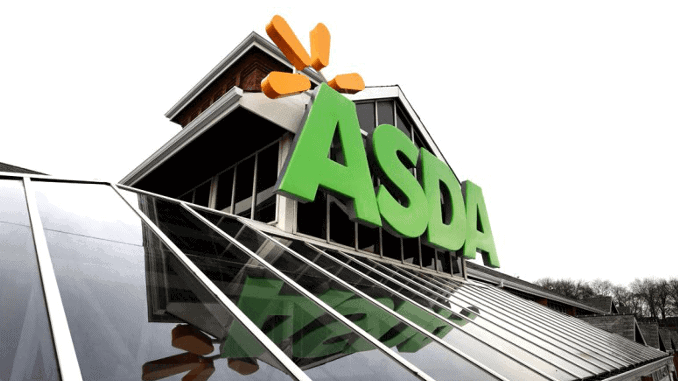 ASDA Supermarkt Außenansicht