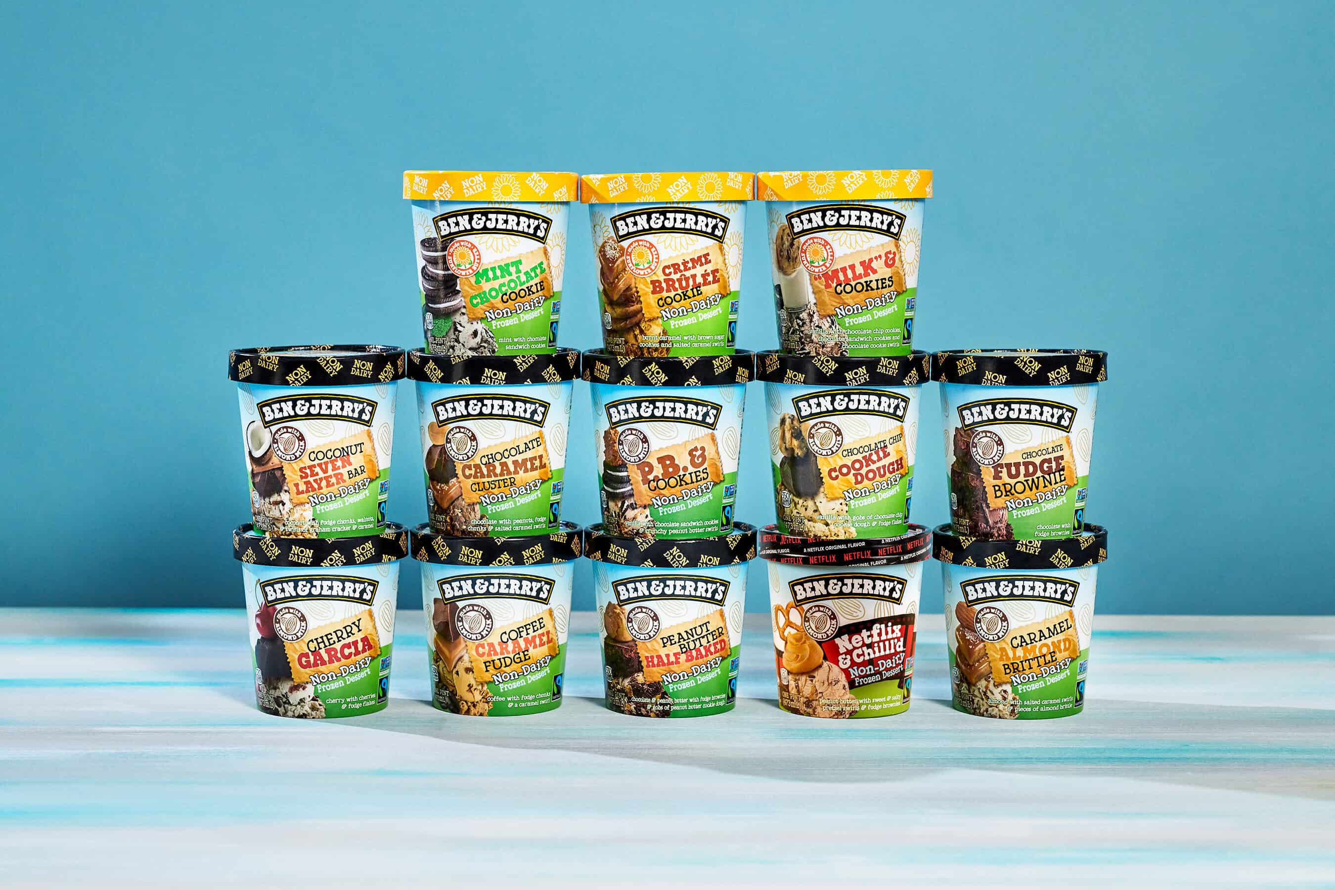 Ben & Jerry's sunflower Butter-Based Lineup