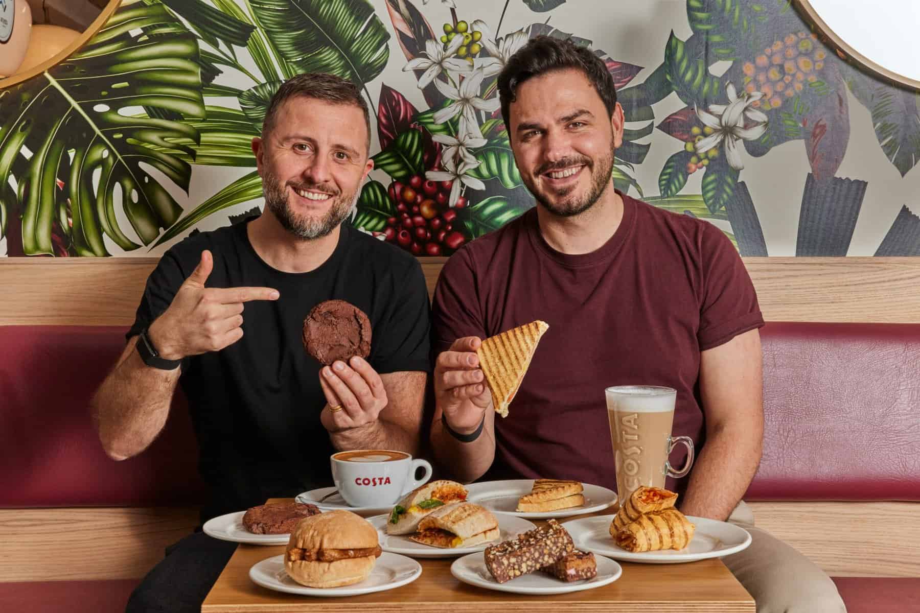 Costa Coffee and BOSH! launch plant-based range