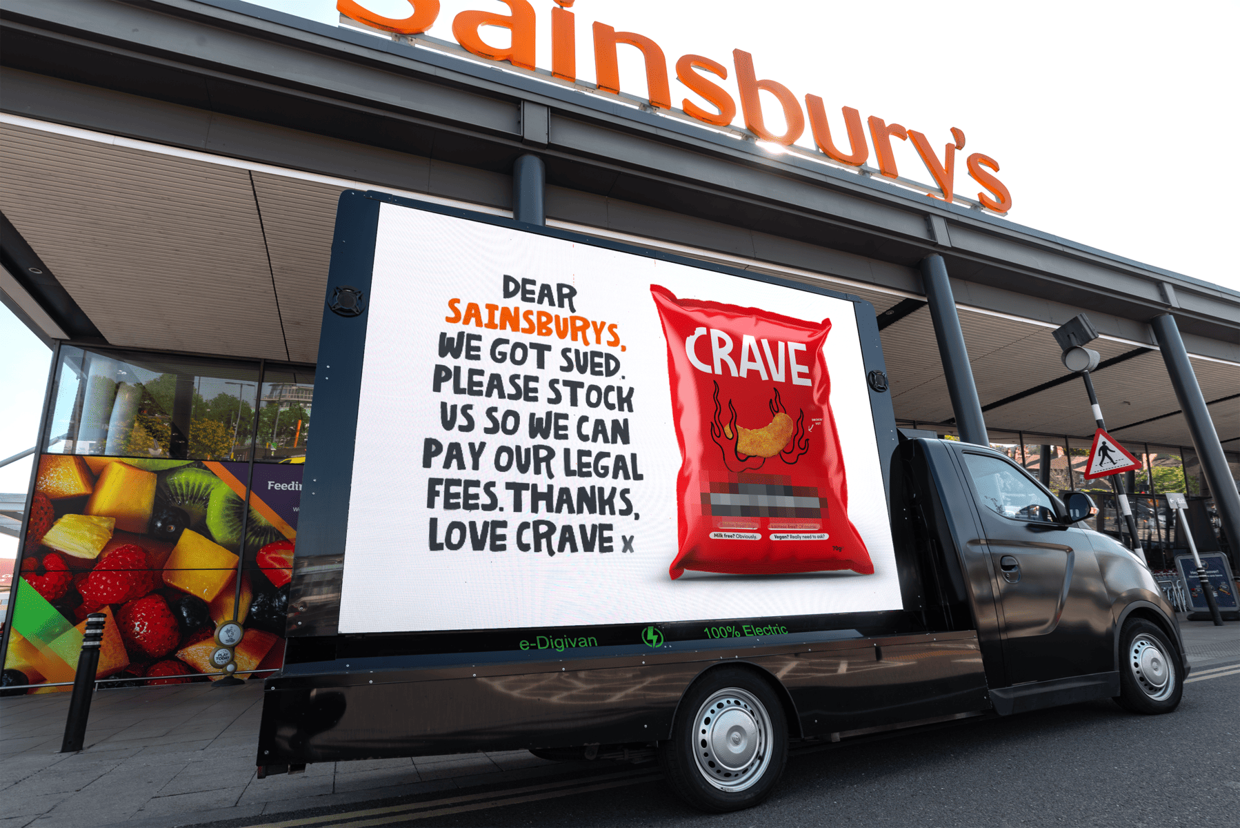 Crave secures Sainsbury's listing