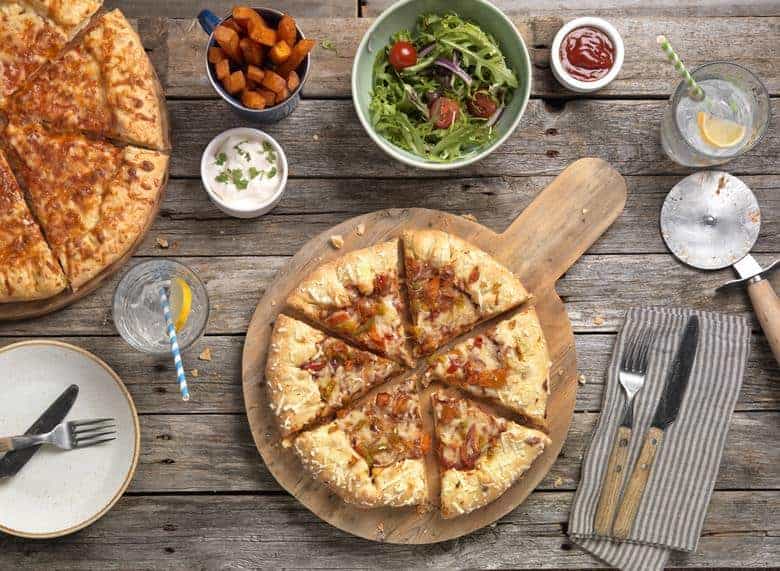 Chicago Town vegan pizza