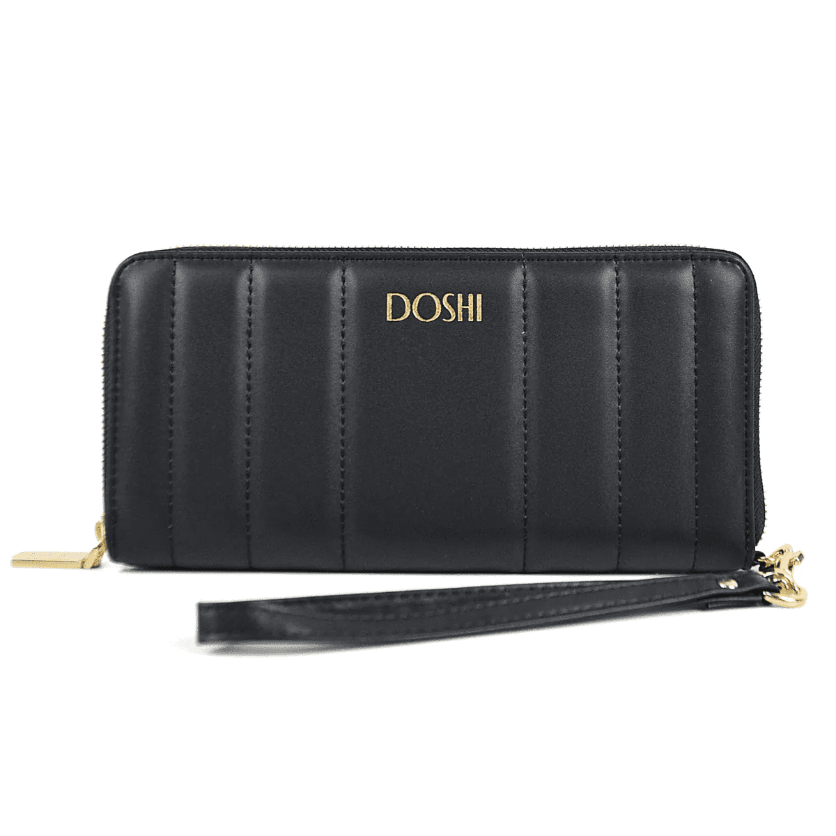 cruelty-free material black handbag