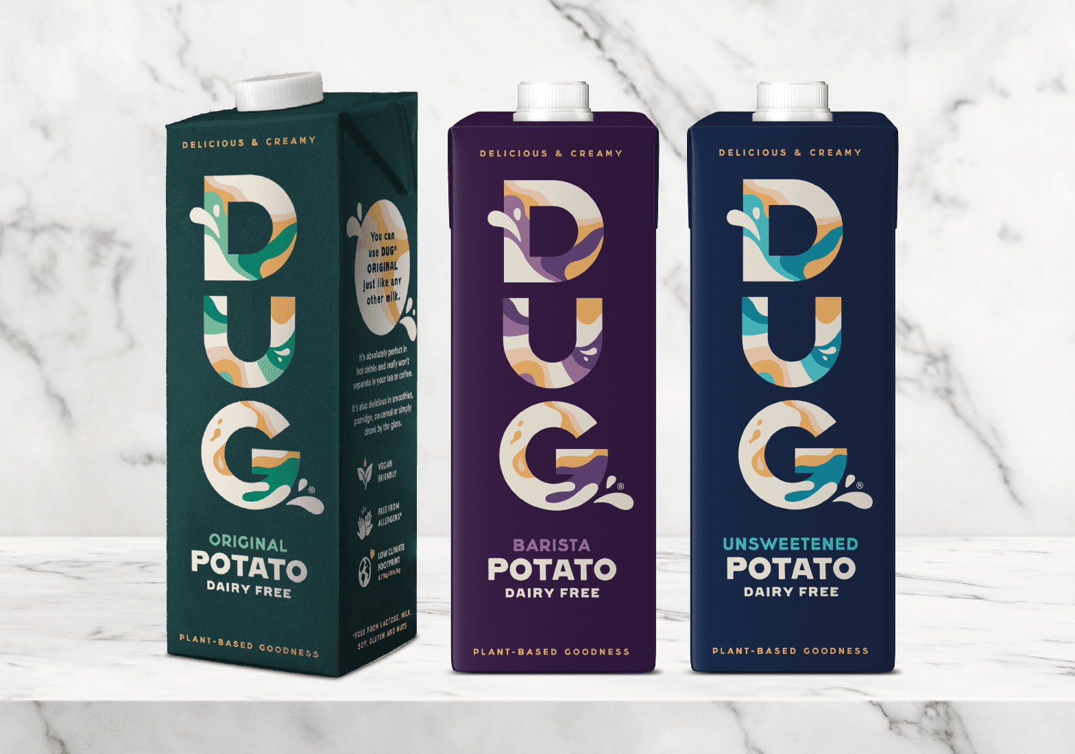 DUG's potato milk