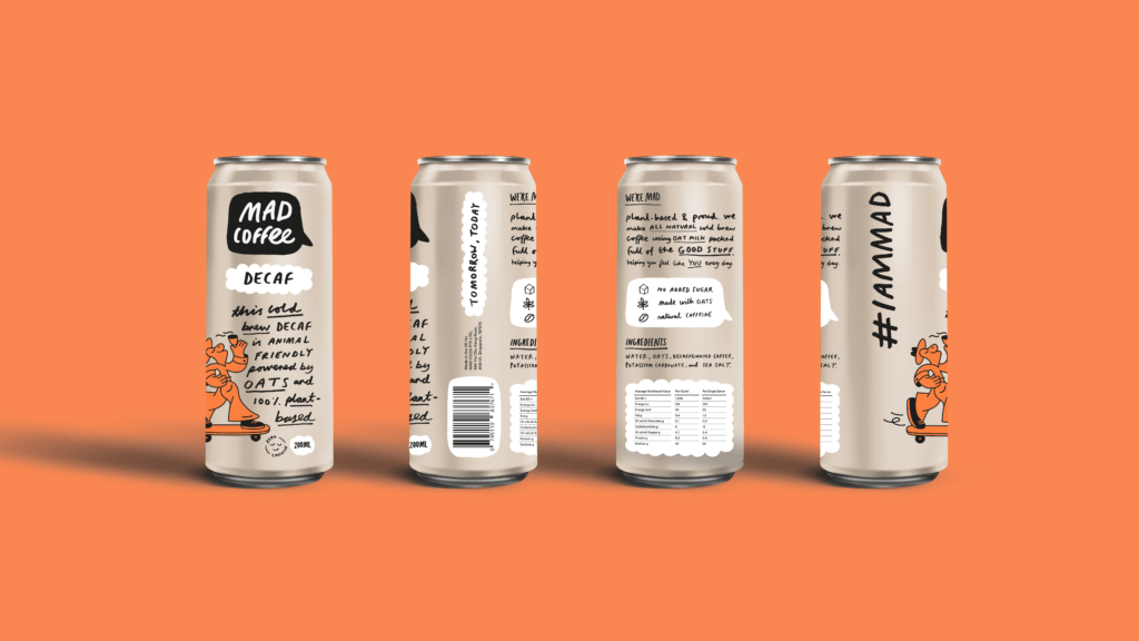Decaf Mad coffee