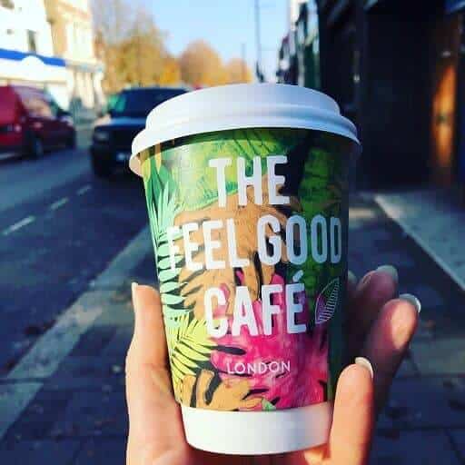 Feel Good Cafe coffee cup