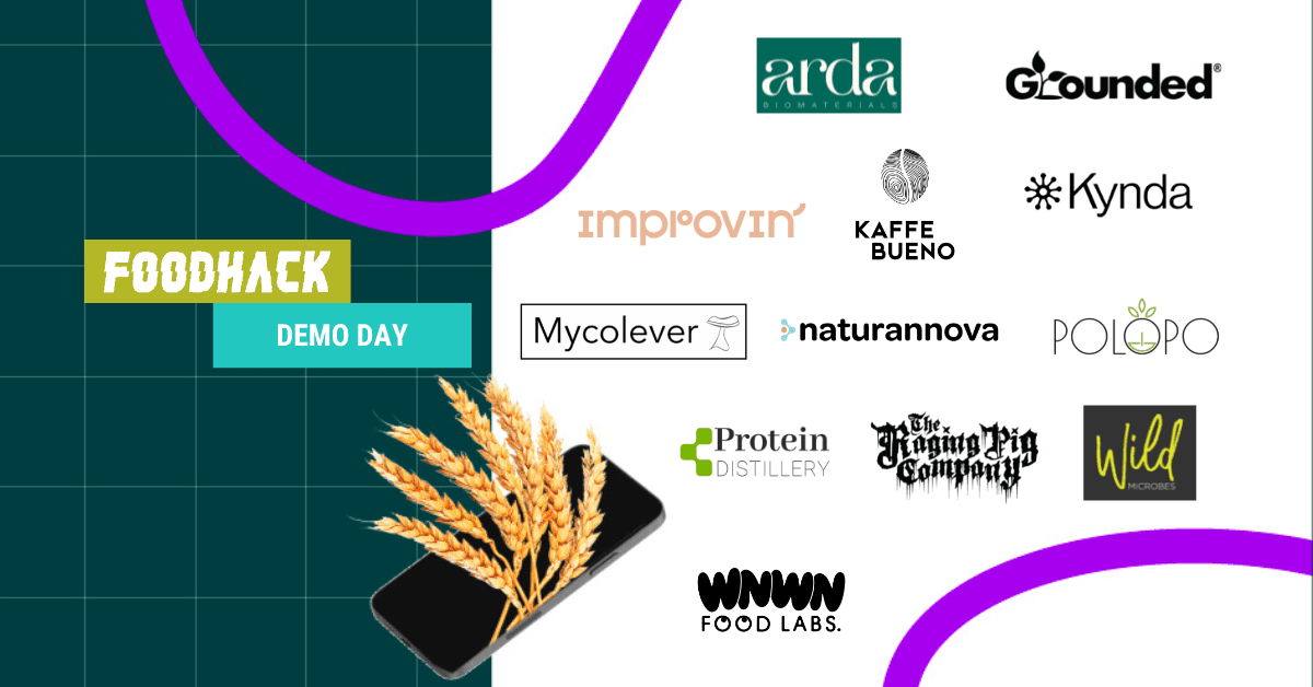 Food tech startups for damo day online event