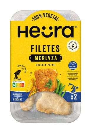 Plant-based hake fillet