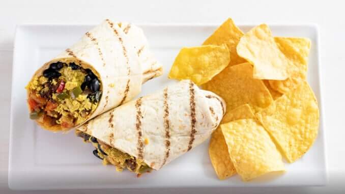 JUST burrito at Veggie Grill