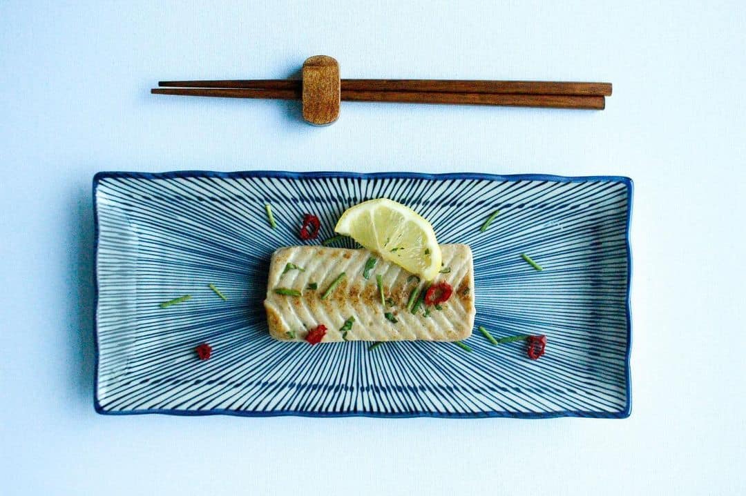 Coral's fish fillet on a plate