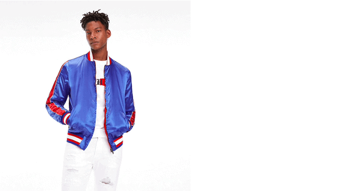 LEWIS HAMILTON REVERSIBLE BOMBER JACKET