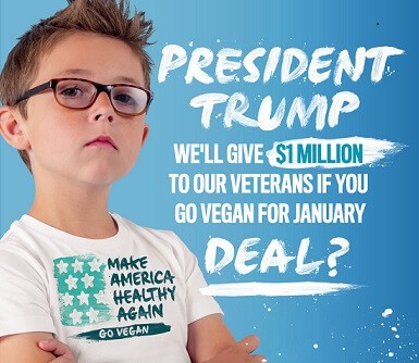 Million Dollar Vegan Trump Campaign