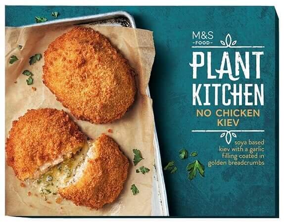 Marks and Spencer vegan kiev
