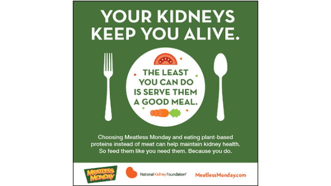 Meatless Monday for Kidney Health