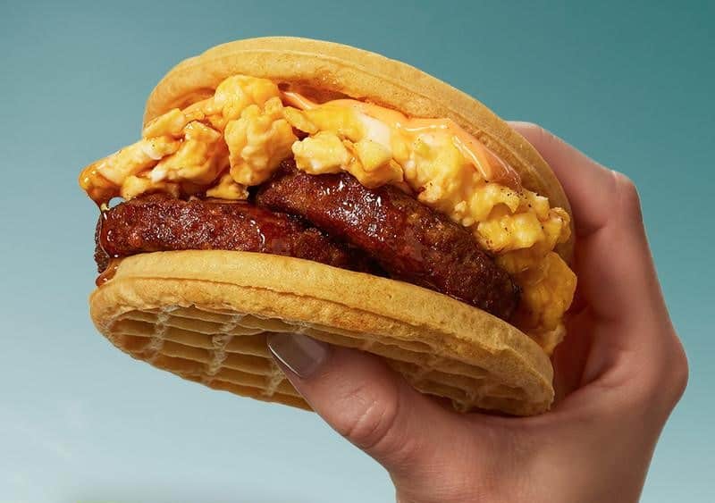 Morningstar Farms breakfast sandwich