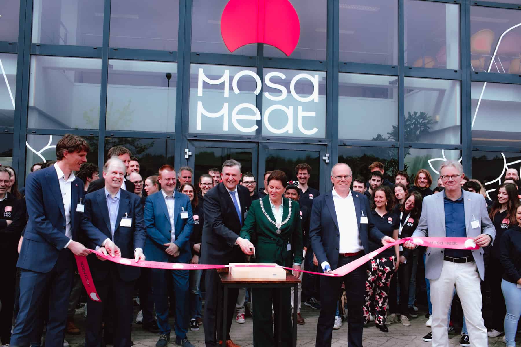 Mosa Meat's scale-up facility to produce cultivated burgers