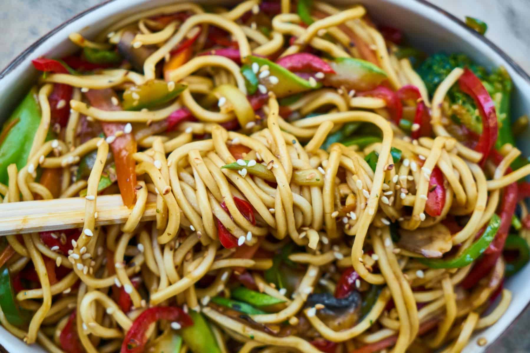 Noodle dish