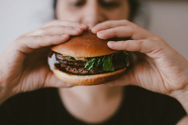 Nosh Biofoods mycoprotein burger