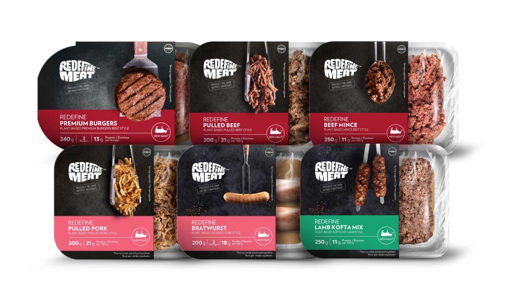 Redefine Meat products launching in UK retail