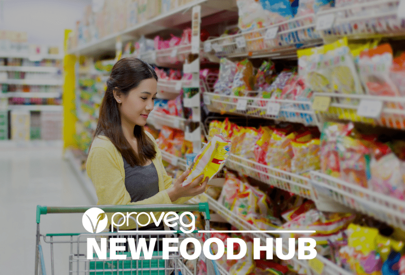 Woman browsing supermarket