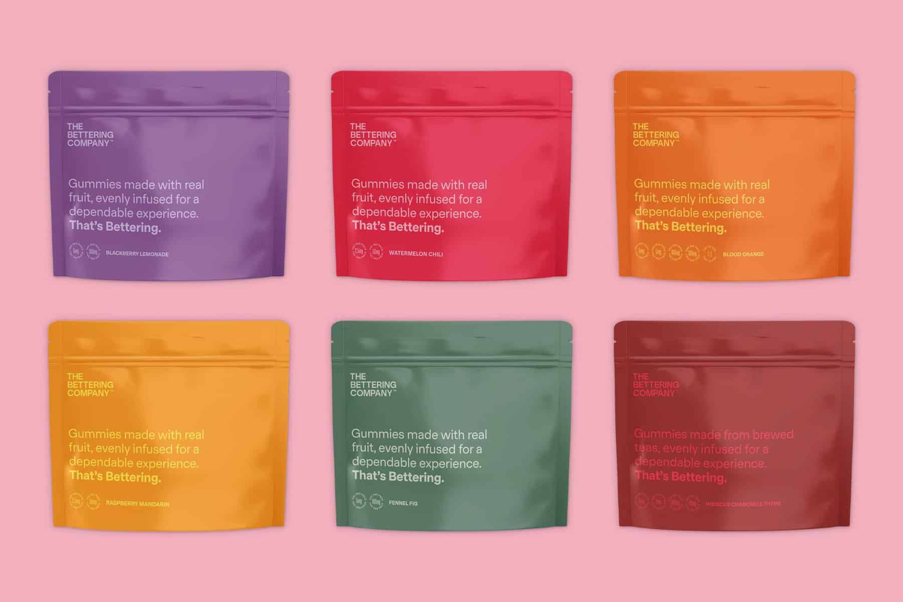 The Bettering Company cannabis edibles