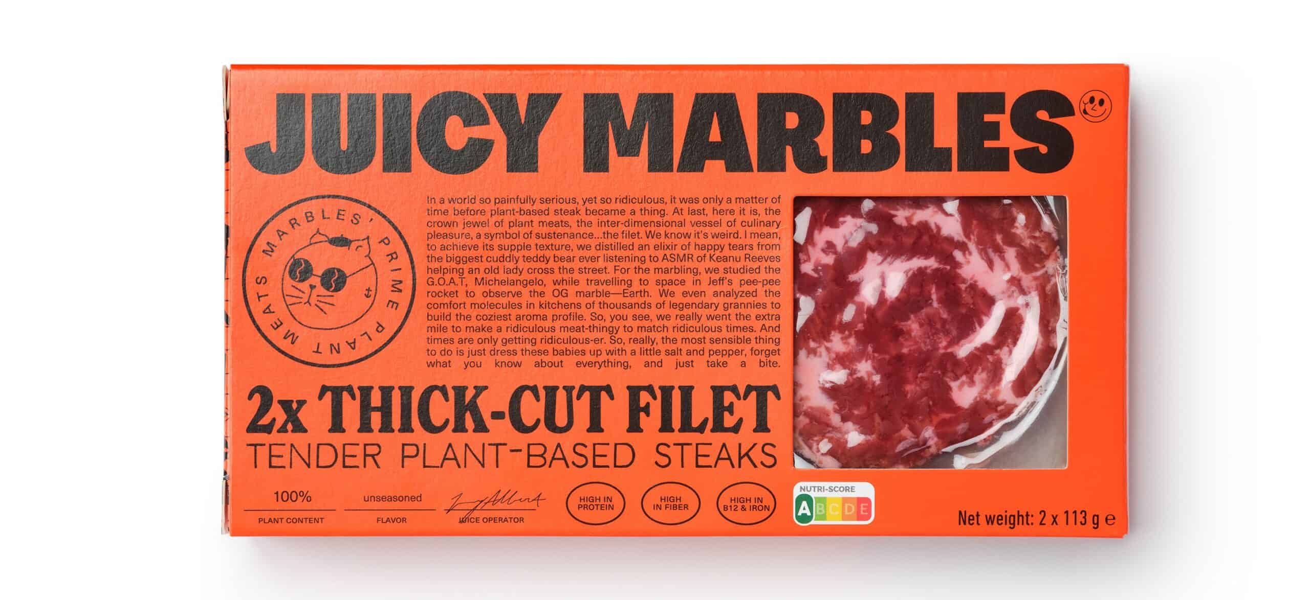 Juicy Marbles steak pack shot