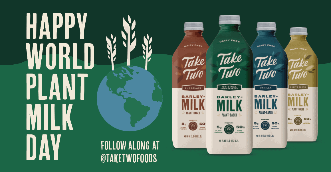 Take Two World Plant Milk Day