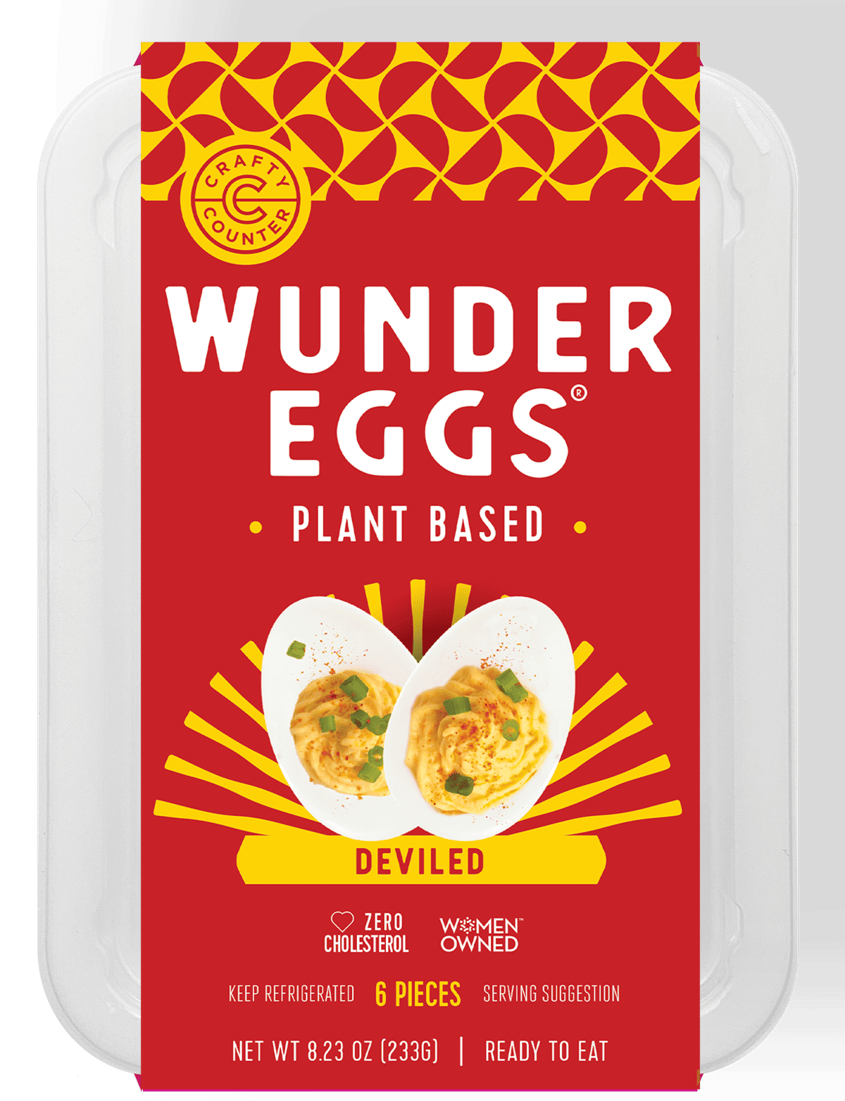 Crafty Counter has joined forces with chickpea specialist Fabalish to introduce deviled eggs with a vegan twist.