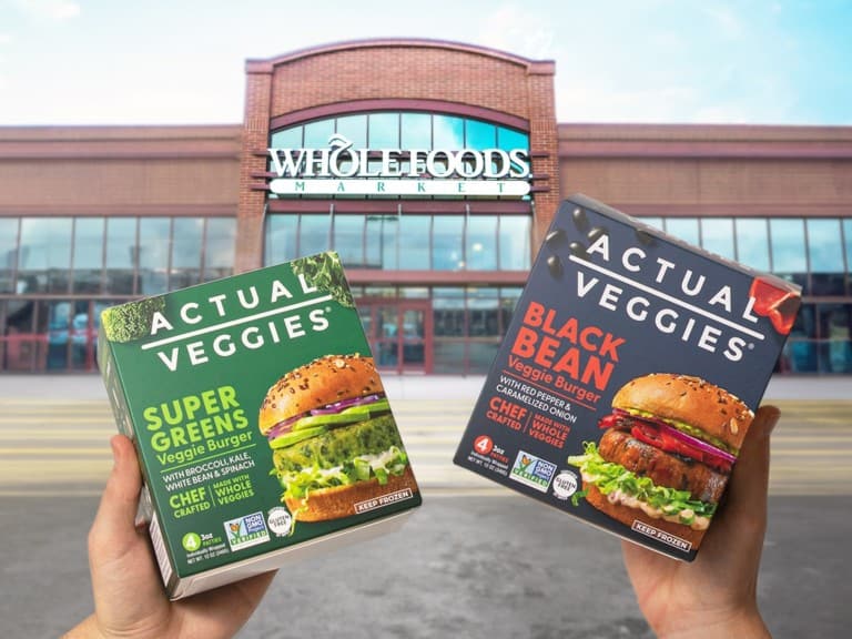 Actual Veggie Burgers Expand Report 300% growth