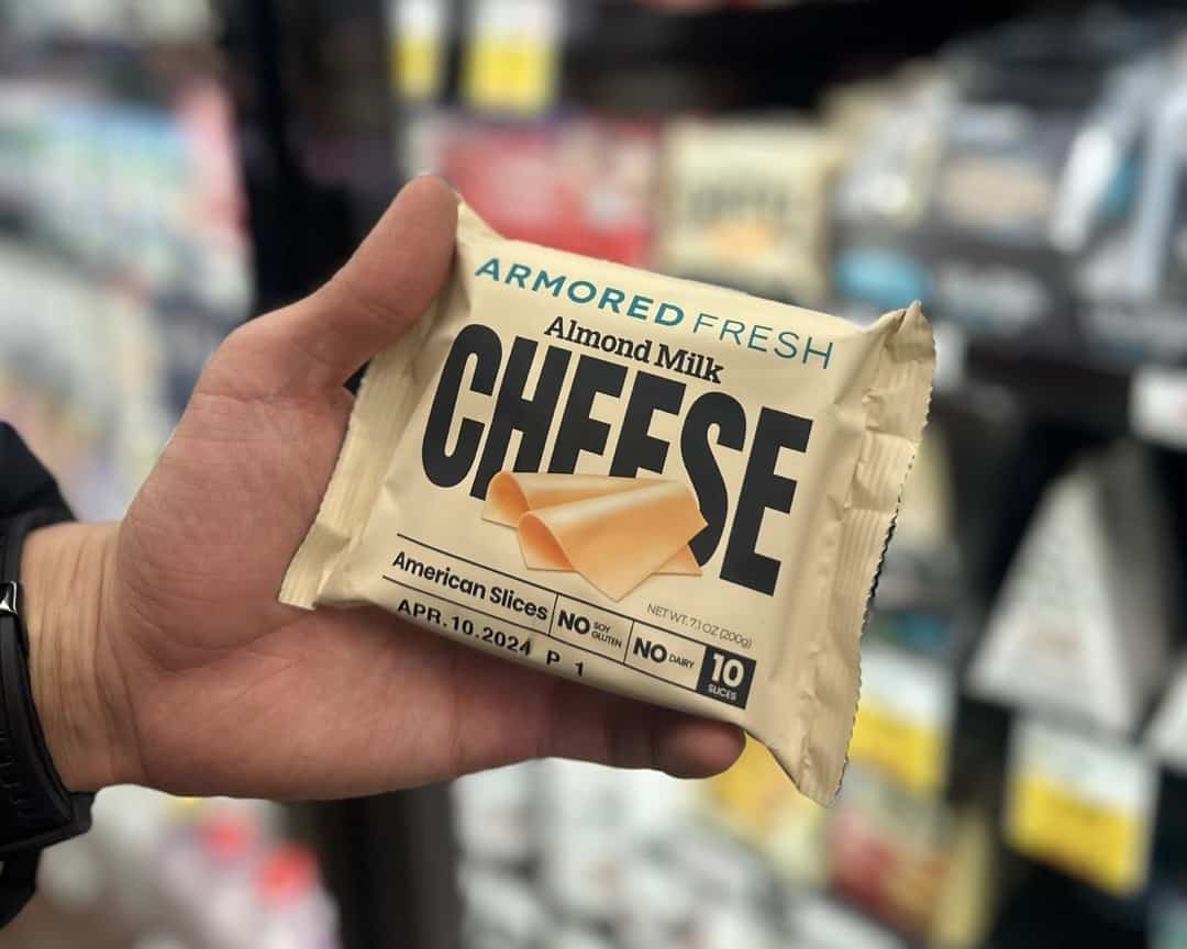 Armored Fresh american cheese slices almond