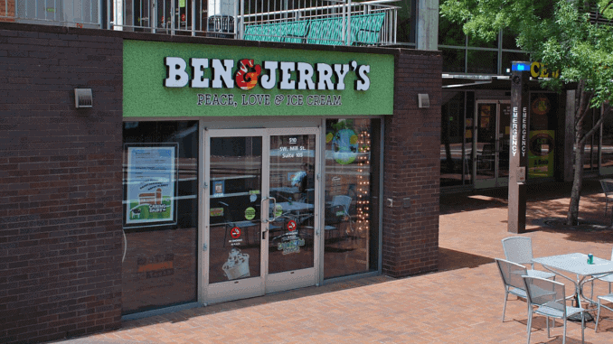 ben and jerrys eiscreme Laden