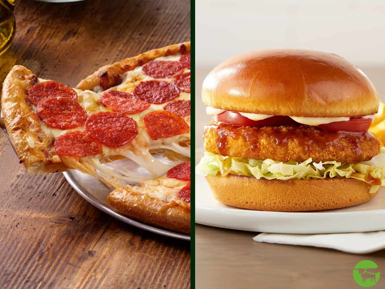 Beyond Meat Pepperoni and Chicken Fillets