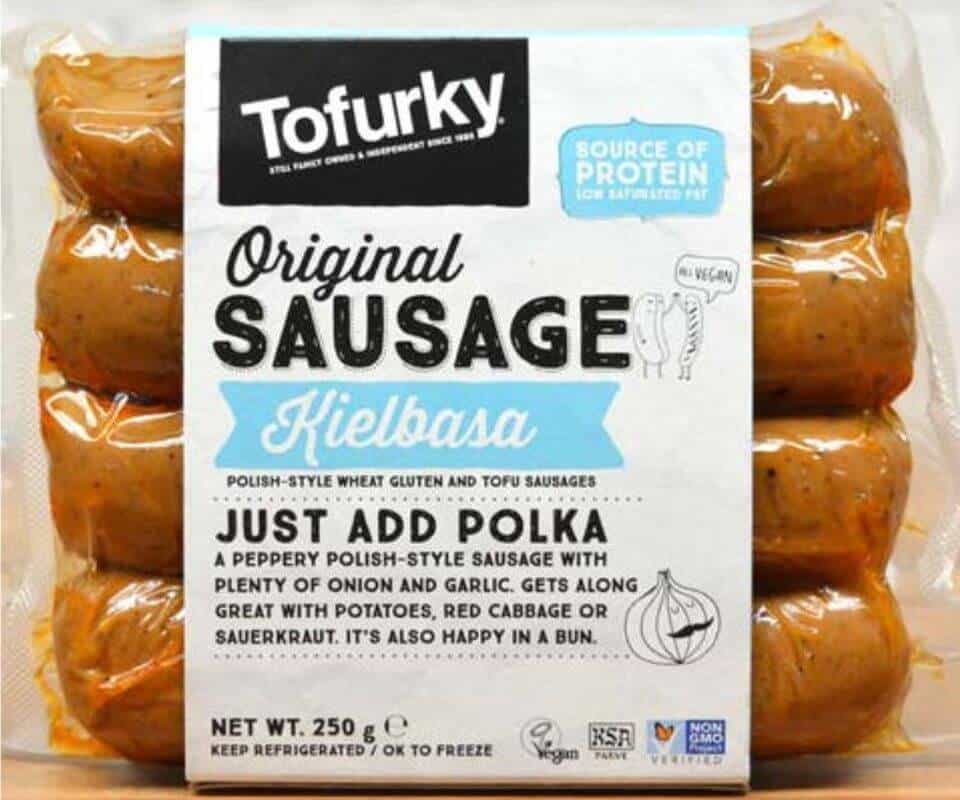 Tofurky sausages