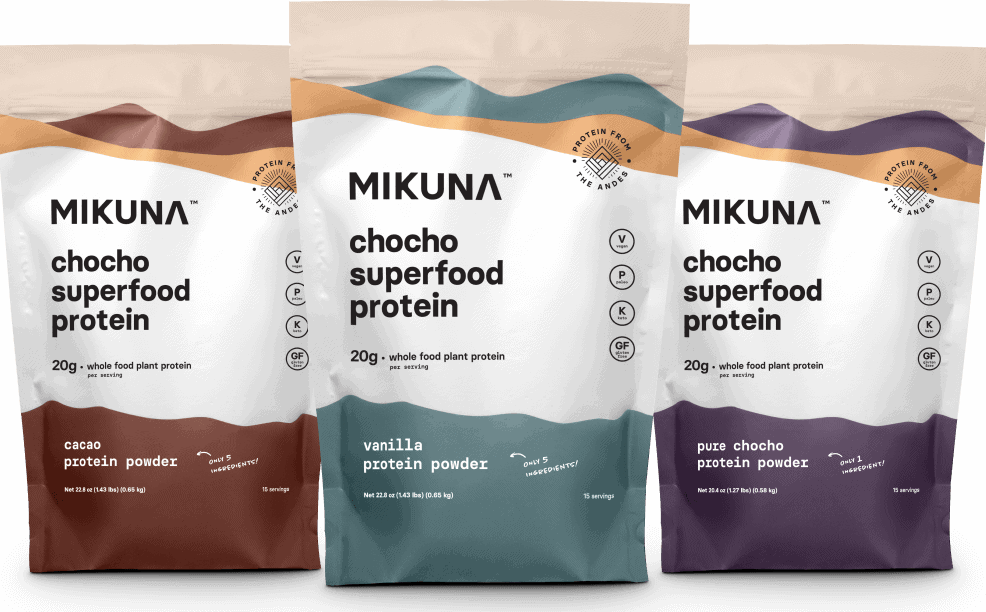 Mikuna Lupin Protein Powder Range