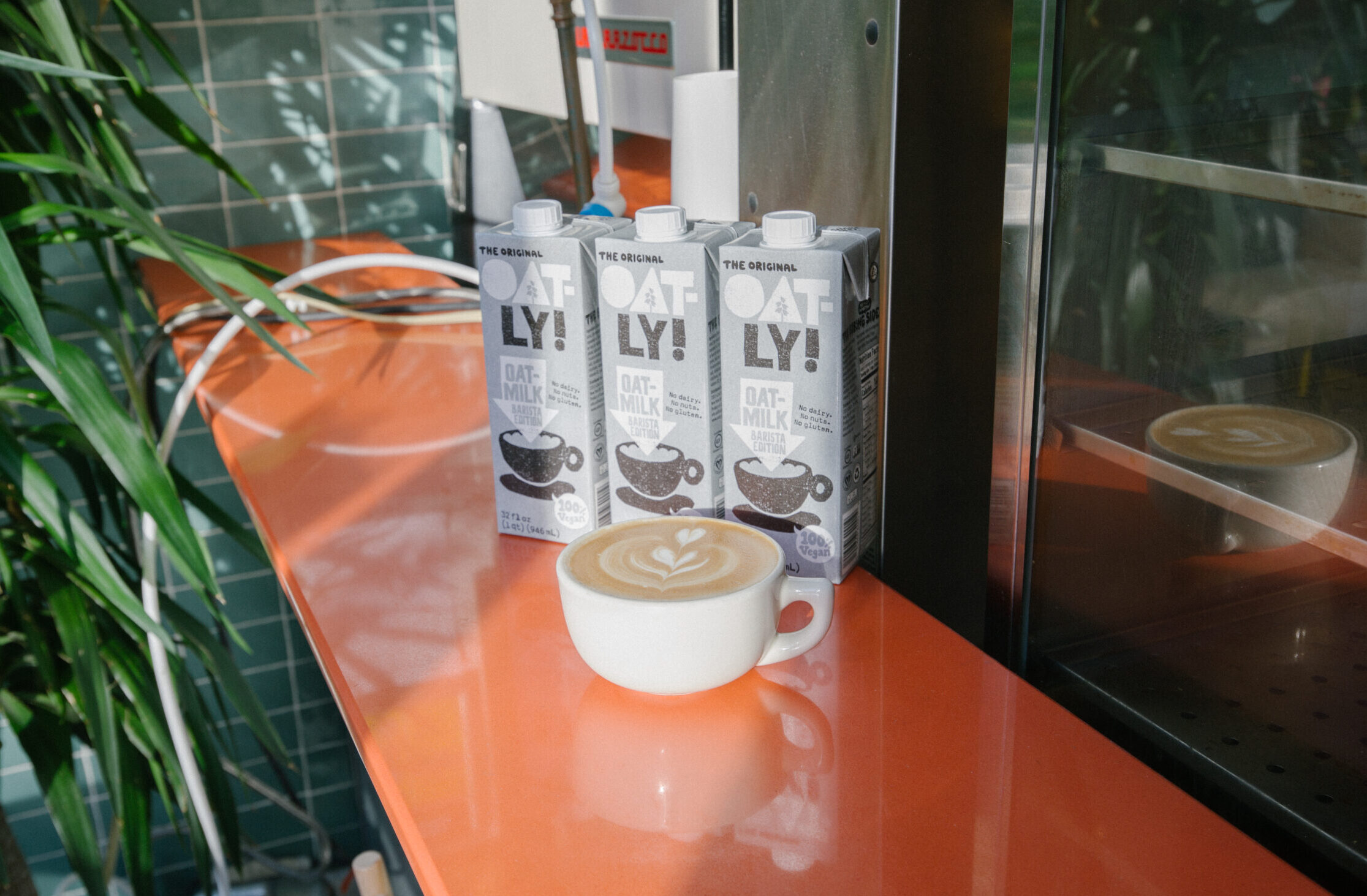 Oatly at Coffee Bean & Tea