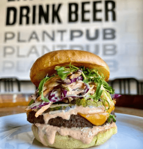 PlantPub Boston Burger