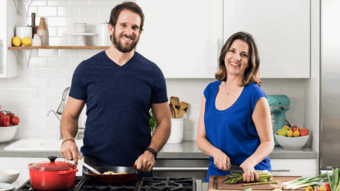 Veestro-Gründer Mark Fachler & Monika Klausner (veganer Lieferservice)