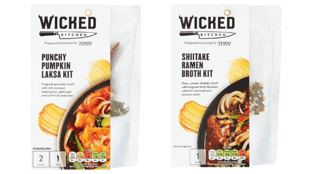 Tesco, the UK's largest supermarket, is adding 15 new vegan products to its two plant-based product lines. These will include vegan meal kits, steak, and nuggets.