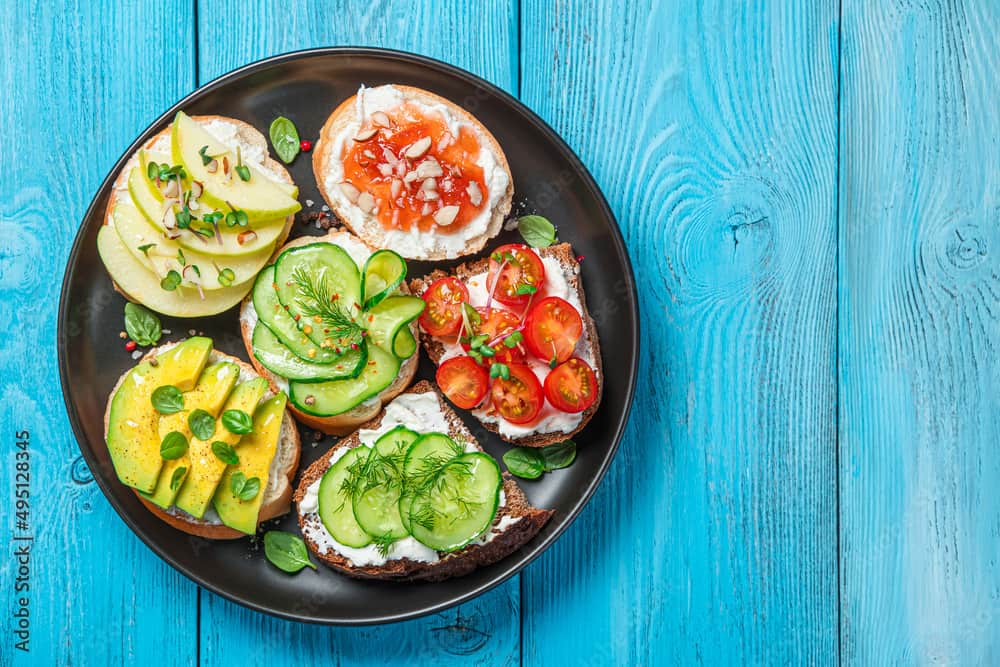 Vegan fresh cheeses