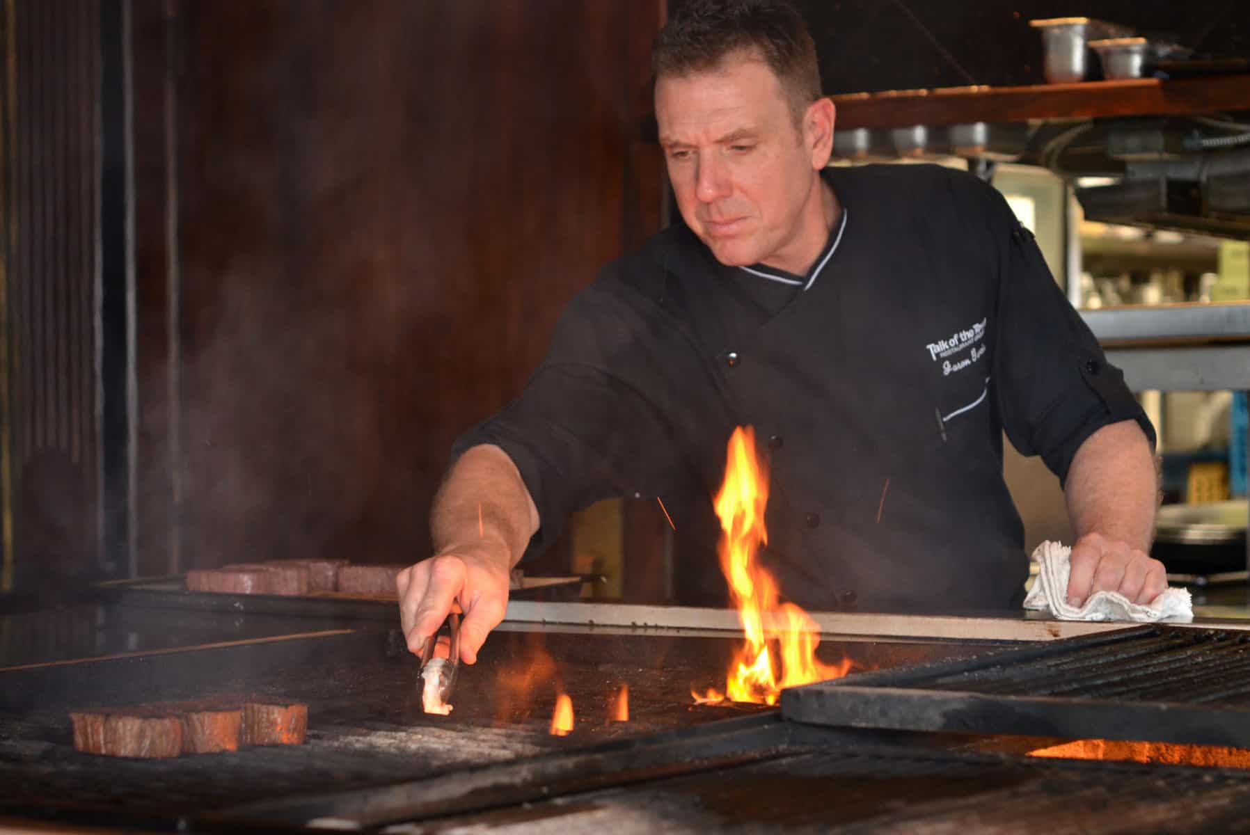 Chunk Foods' steak grilling at Charly's