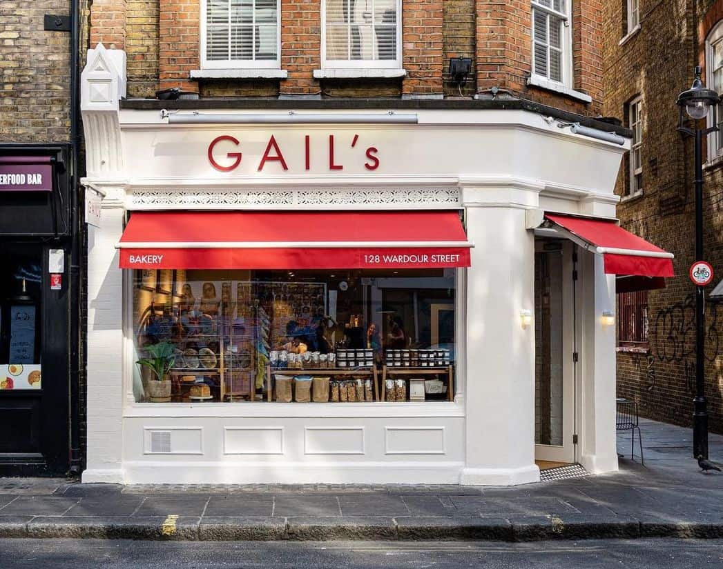 UK famous bakery Gail's