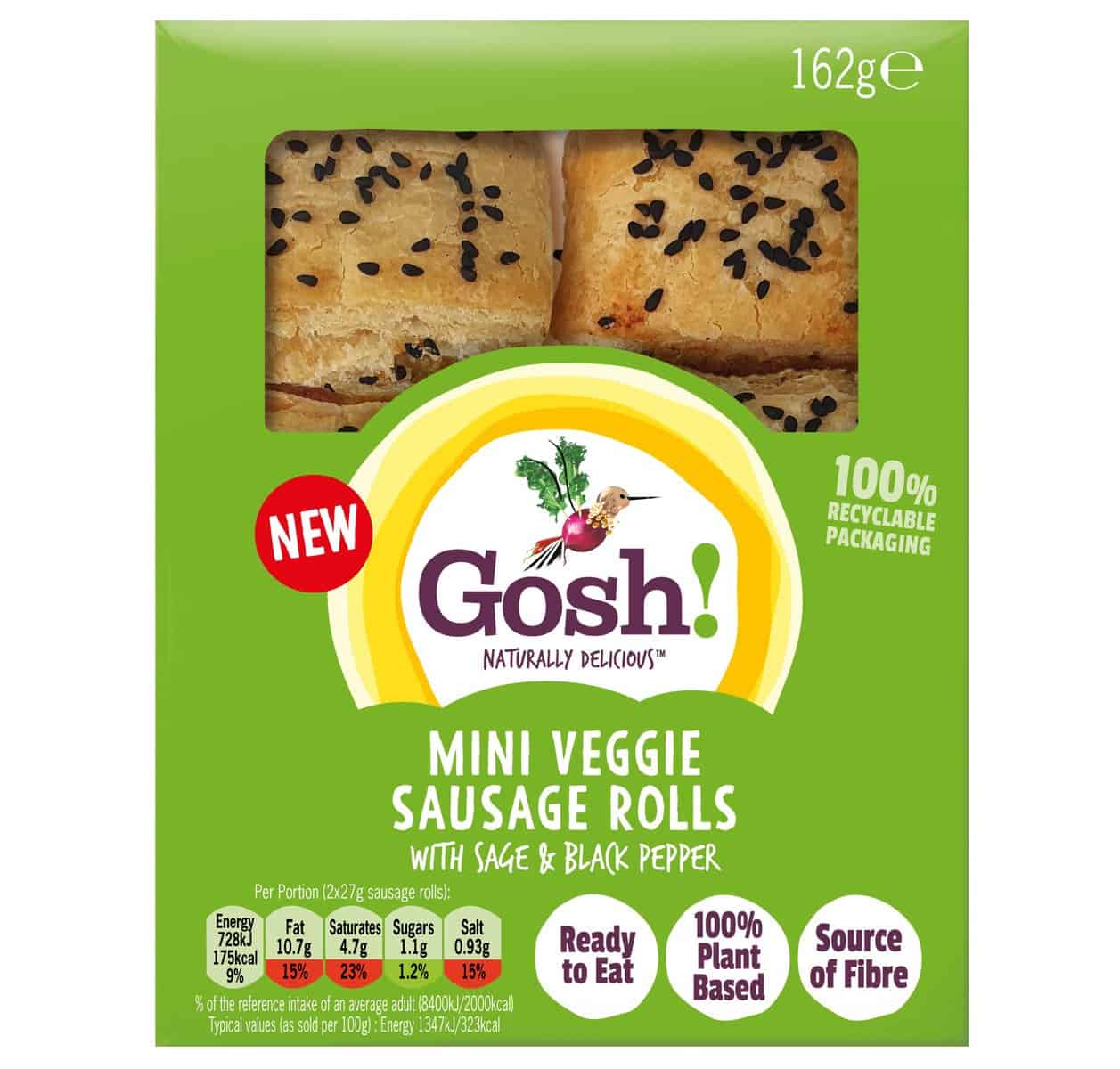 Gosh! Veggie Sausage ROLLS